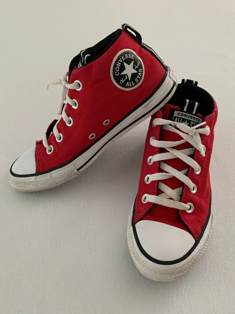 Converse Chuck Taylor All Star Street Mid High Top Sneakers - Youth Size 3